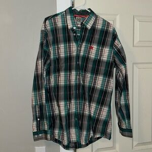 cinch long sleeve button down